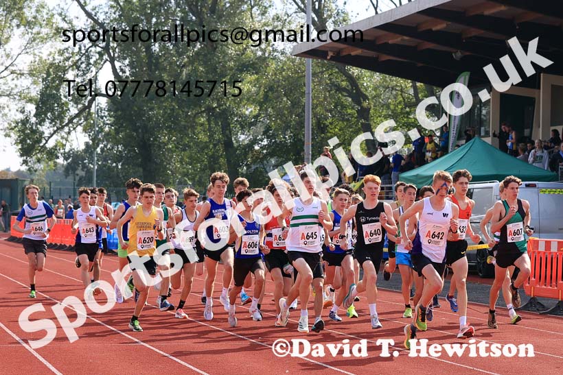 MMens Under-17s, 2024 Northern Mens 6 and Womens 4 and Youngsters Relays, Stanley Park, Blackpool.  Photo: David T. Hewitson/Sports for All Pics